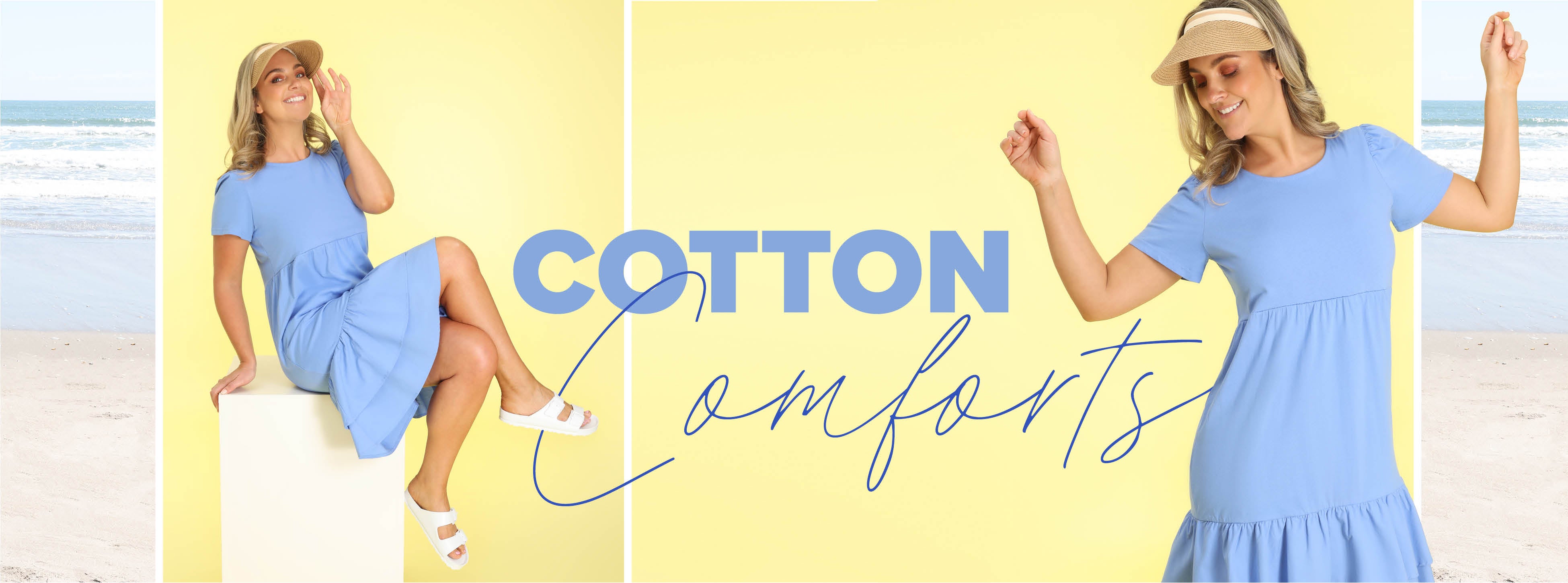 Comfortable cotton outlet dresses