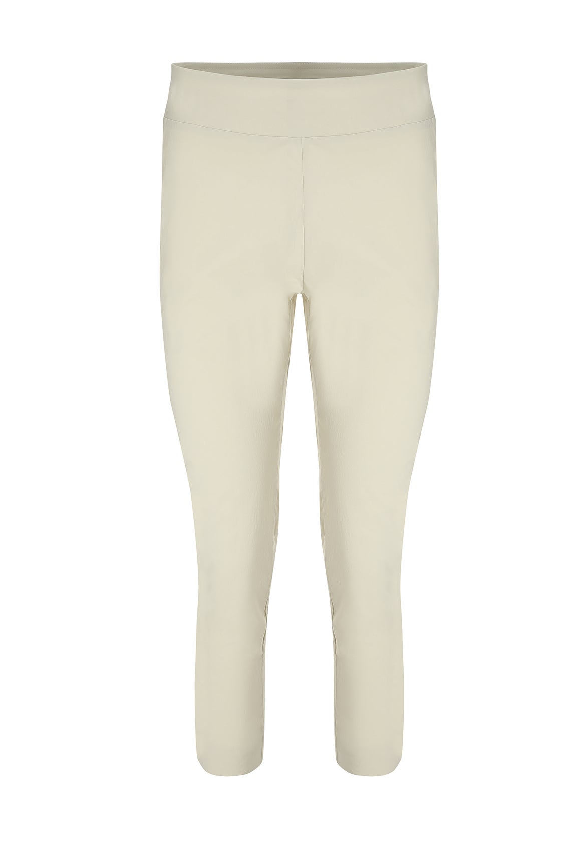 Micro Stretch Capri in Natural