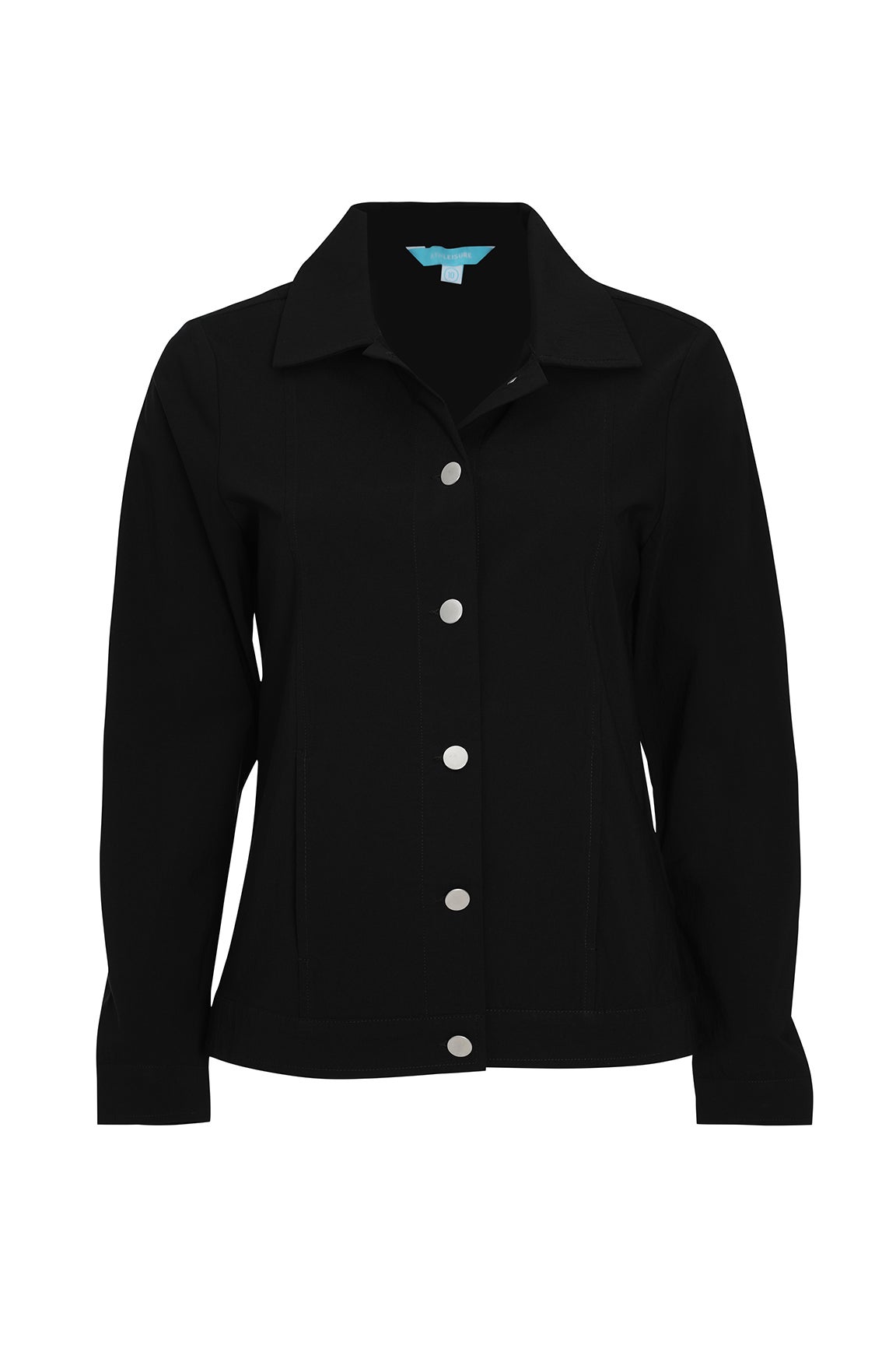 Micro Stretch Jacket in Black