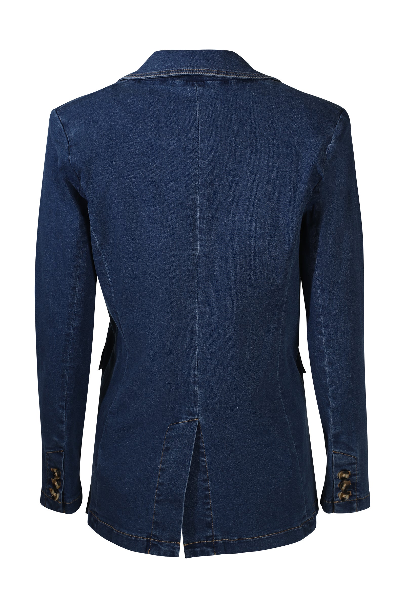Brushed Fleece Jacket in Blue