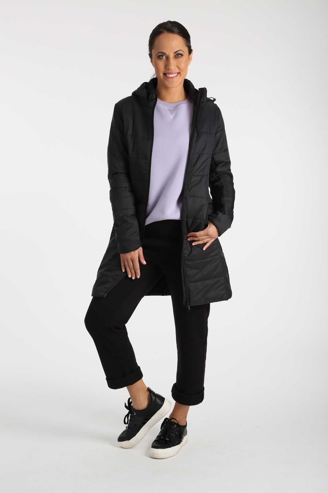 ladies black casual blazer