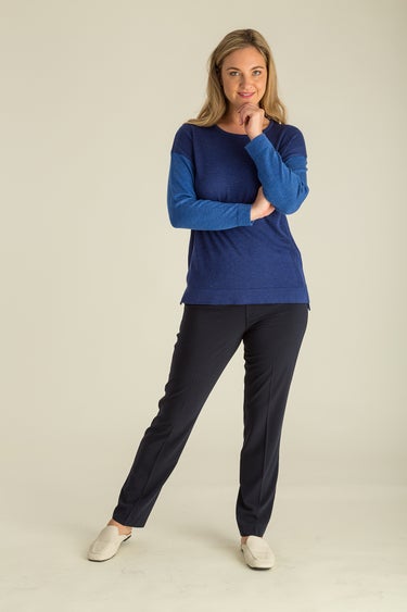 Soft Fleece Tunic in Blue