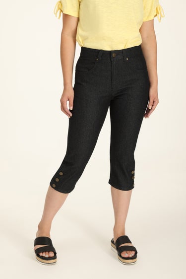Women's Mid Calf Denim Jeans