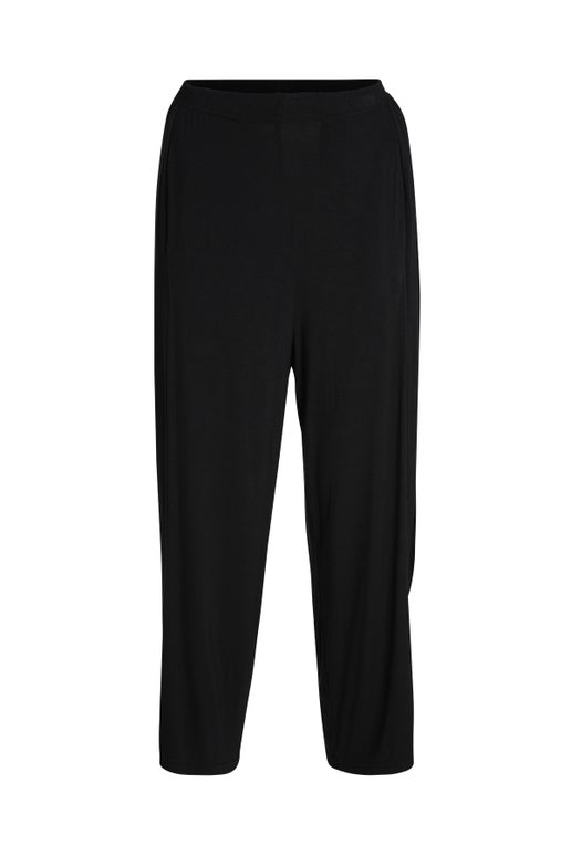 Viscose Elastane Pant in Black | Caroline Eve