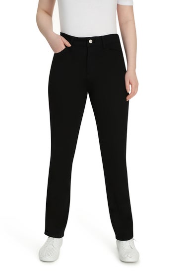 Buy Girls Black Regular Fit Jeans Online - 742066