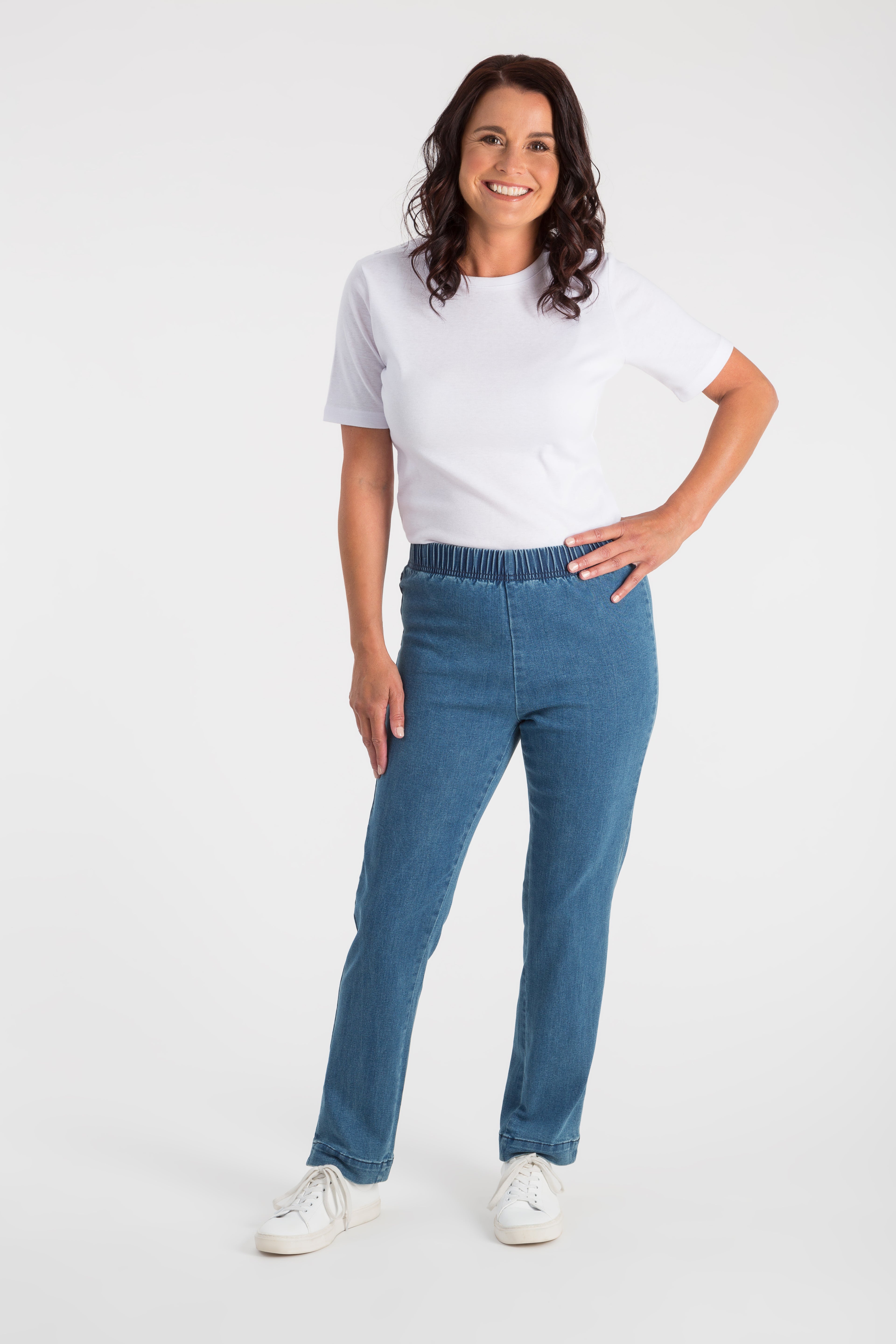 Jeans in short clearance length