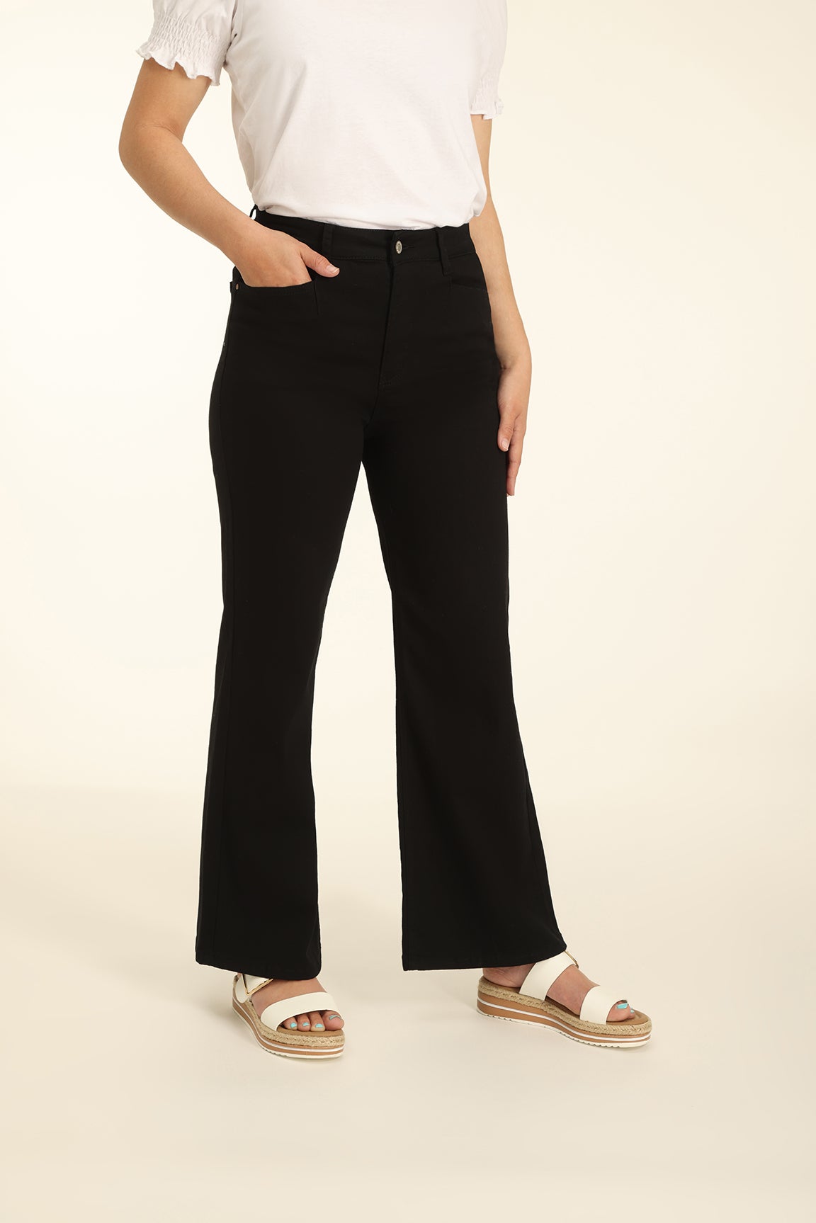 Short leg 2025 black jeans