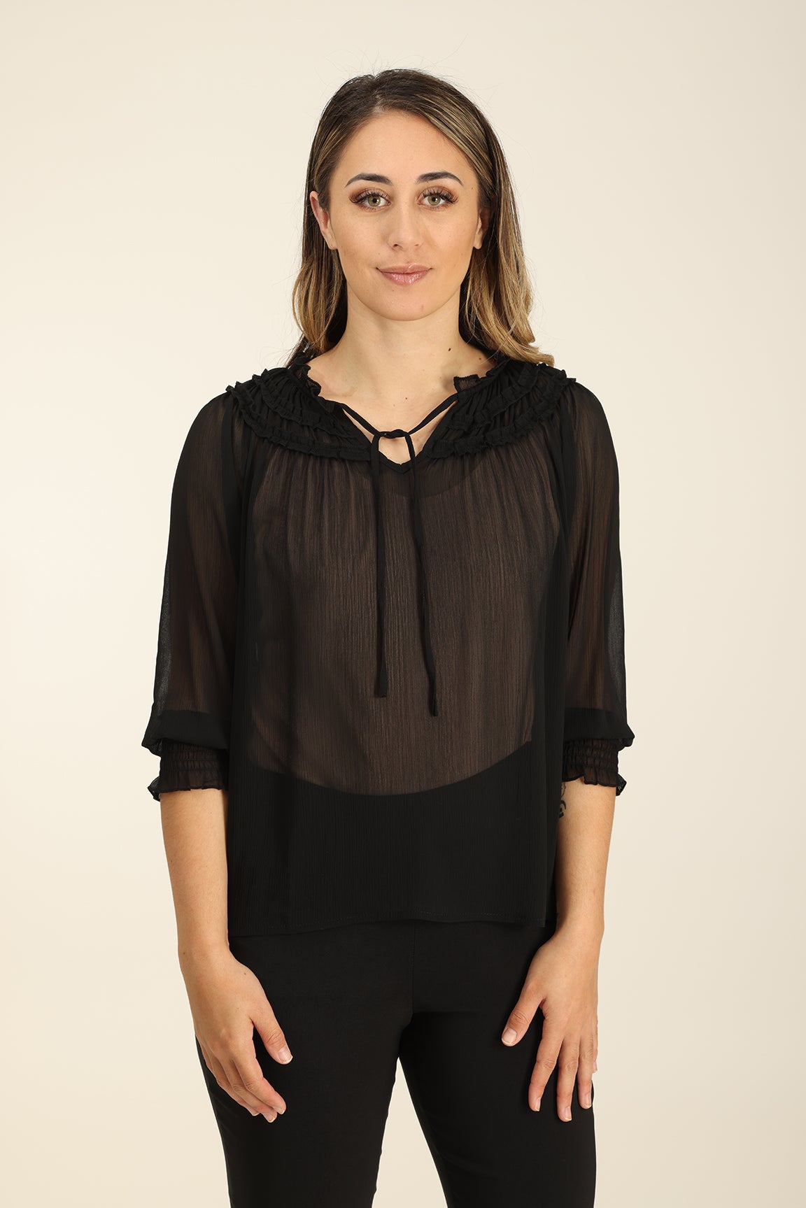 chiffon top