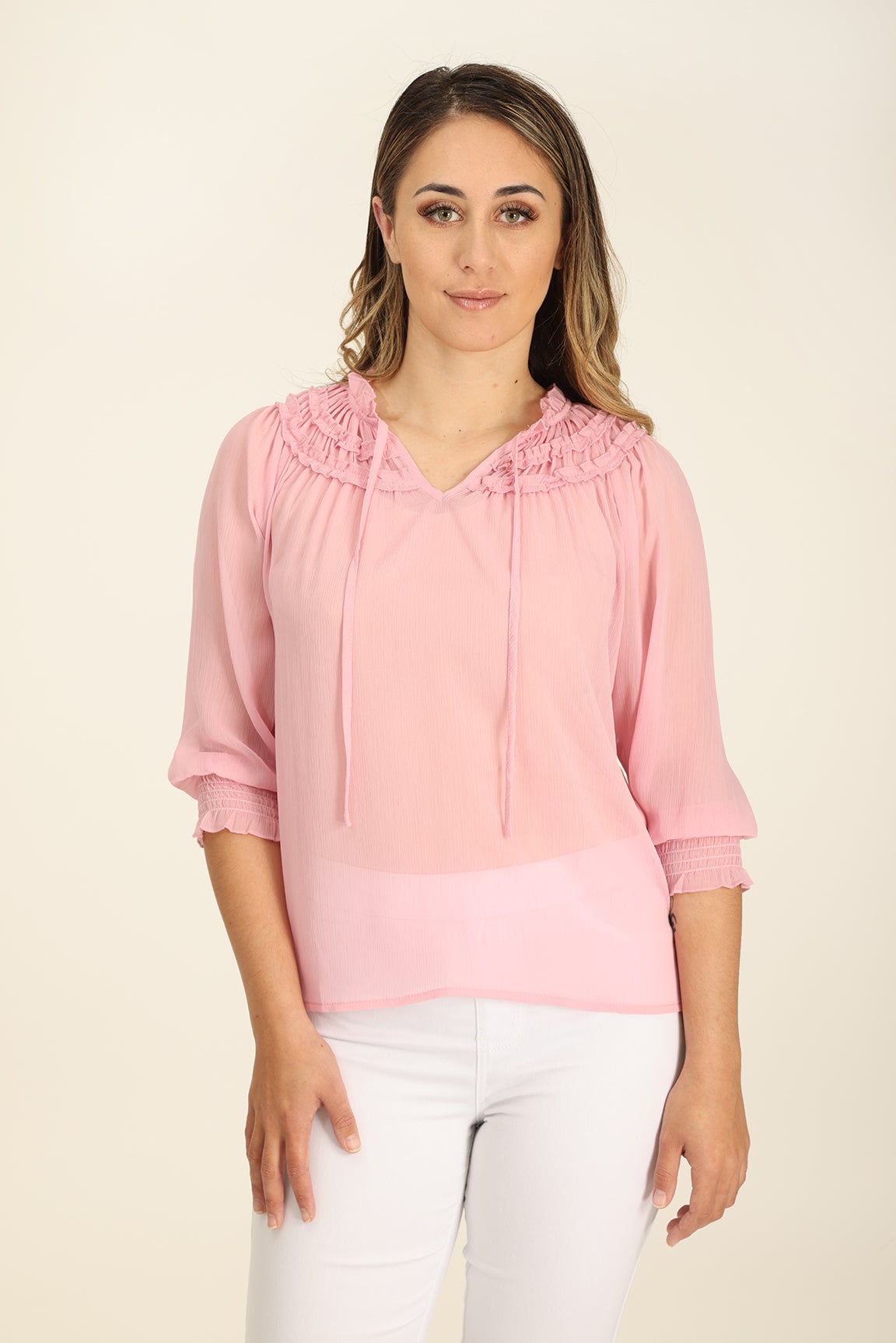 Plain hotsell chiffon tops