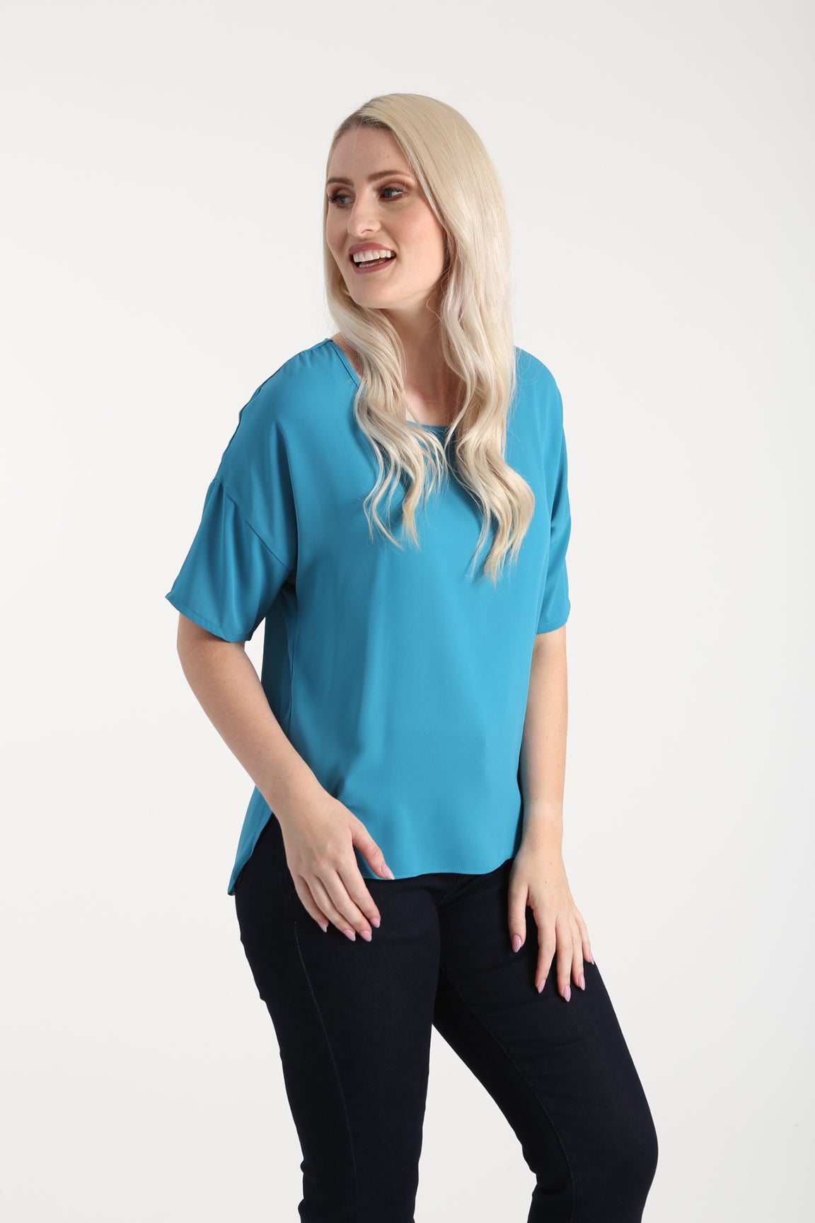 Plain Chiffon Top | Caroline Eve